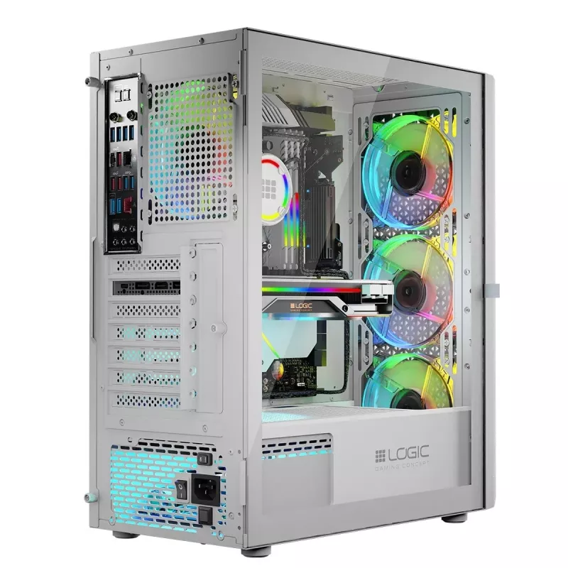 Logic ARAMIS ARGB MINIDI USB 3.0 skriňa biela