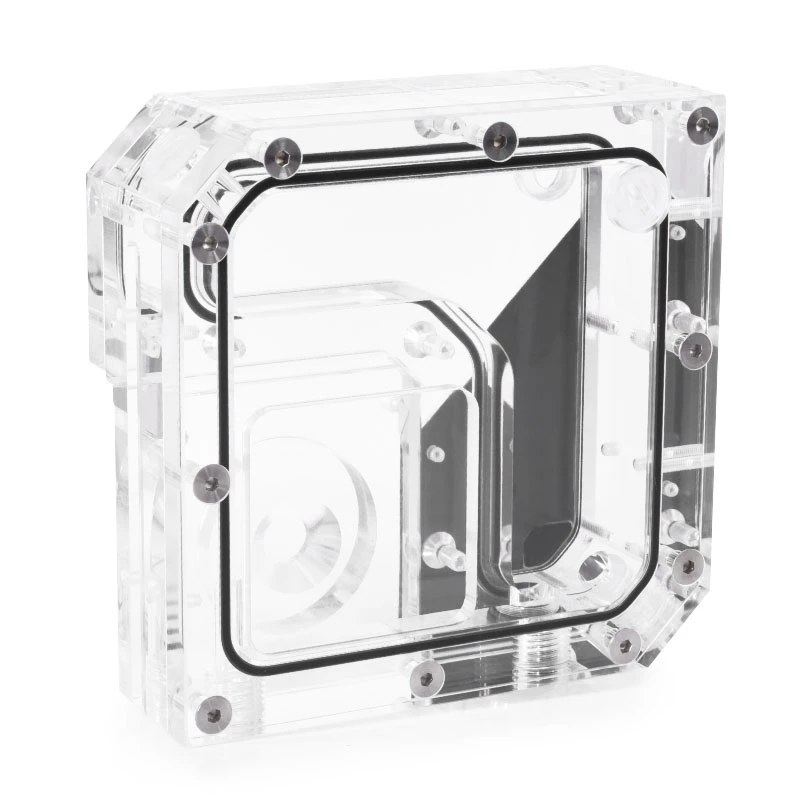 Expanzná nádržka Alphacool 15075 akryl čierna transparentná 120 mm