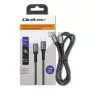 USB kábel Qoltec 52358 1,5 m USB-C čierny USB 2.0 0,48 Gbit/s