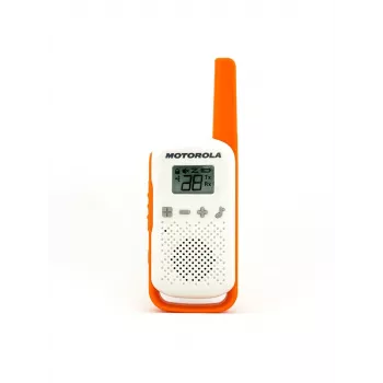 Motorola Talkabout T42 – vysielačka, balenie 2 ks (oranžovo-modrá)
