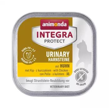 Mokré krmivo pre mačky animonda Integra Protect Grain Free kuracie 100 g — starostlivosť o močové cesty, dospelé