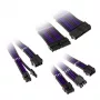 Kolink Core Adept Braided Kabel Extension Kit - Jet čierna/Titan fialová