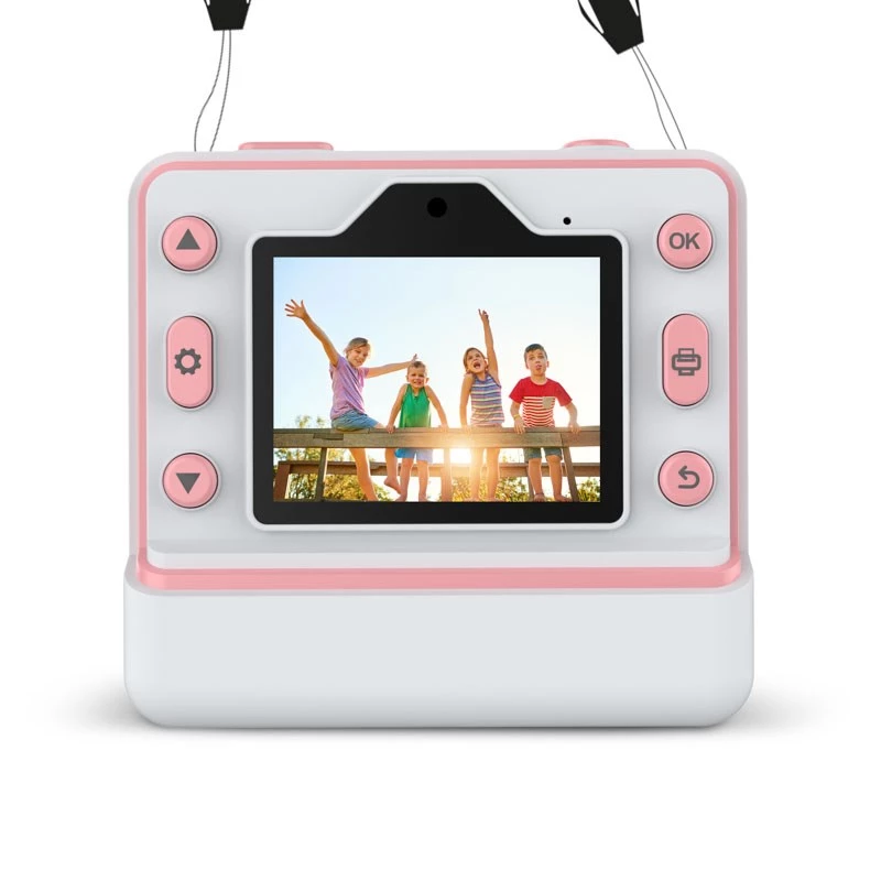 Xblitz FLASH PINK Instantný fotoaparát s termotlačiarňou pre deti