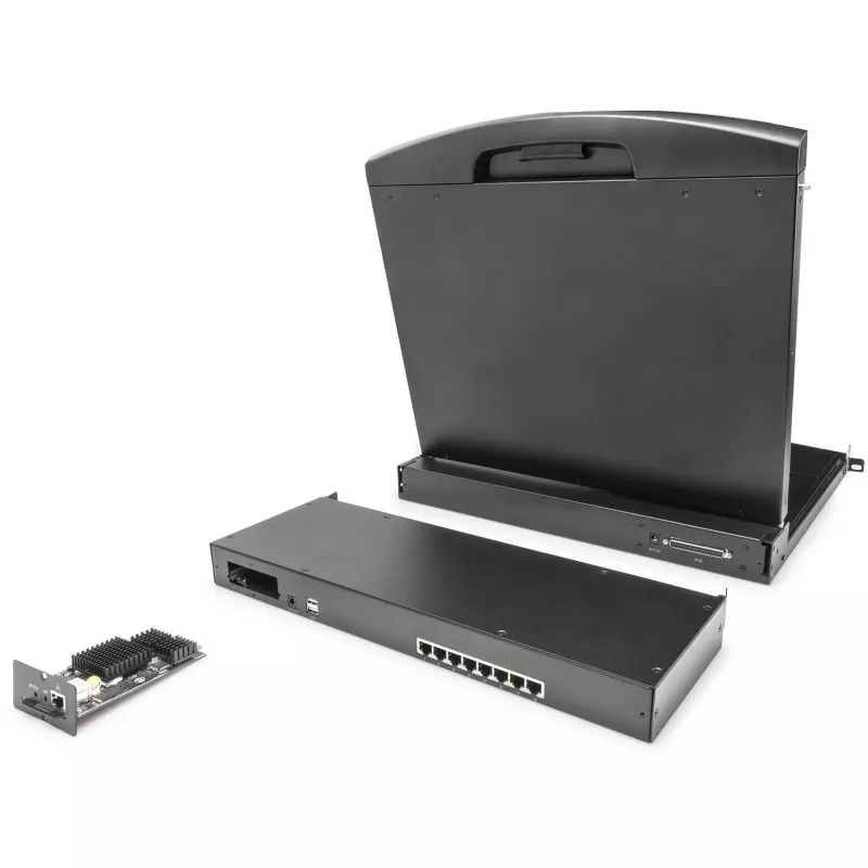 DIGITUS Professional DS-72216 - KVM prepínač - 16 x KVM portov - montovateľný do racku (DS-72216)