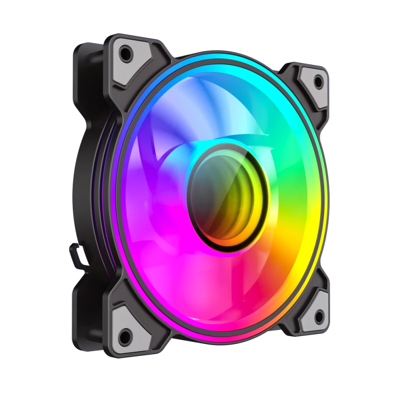 Gamemax | skriňový ventilátor | DUAL RING INFINITY | čierny