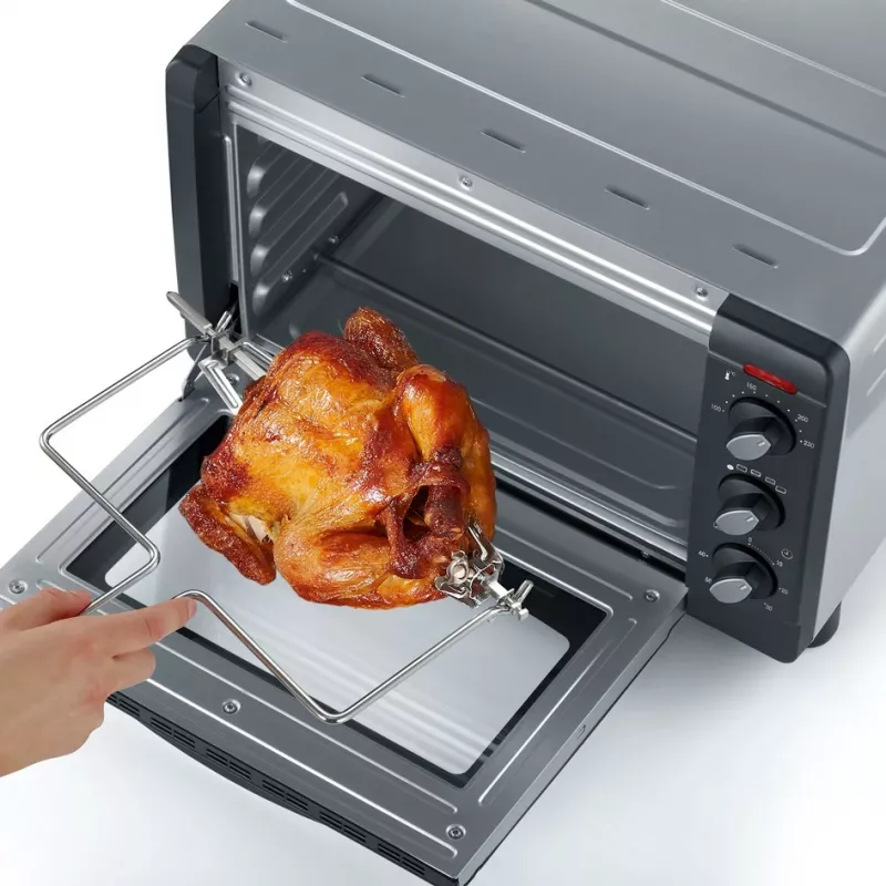 Mini rúra Severin TO 2068 20L 1500W čierna gril