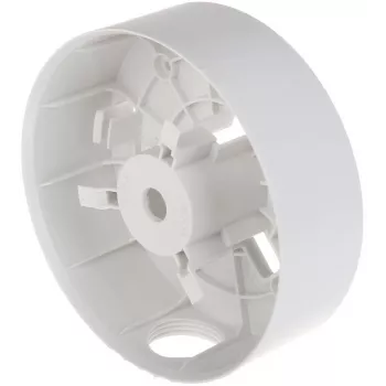 Pripájacia krabica Hikvision DS-1280ZJ-PT3 – biela, univerzálny držiak, Ø12 cm, výška 40,5 mm, max. zaťaženie 2 kg