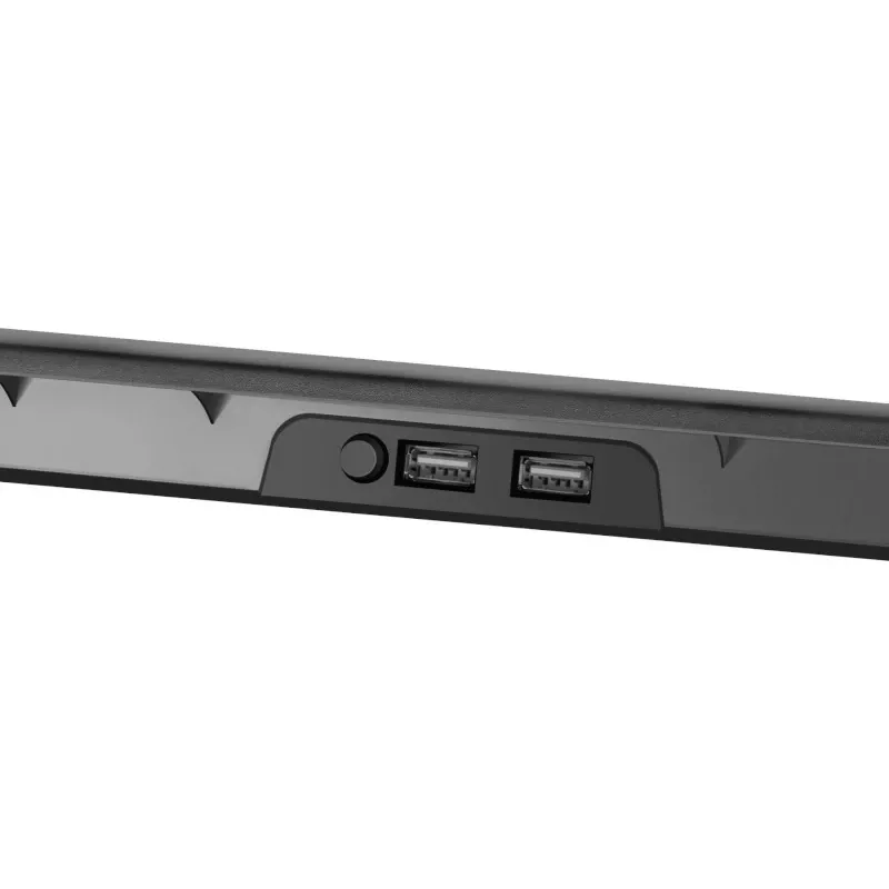 Chladiaci podložka pod notebook DEFENDER NS-503 pre notebooky do 43,2 cm (17 palcov), 2 ventilátory, napájaná cez USB, čierna