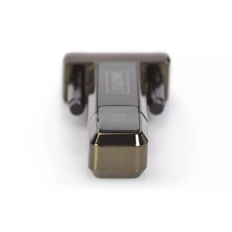 DIGITUS USB 2.0 na sériový konvertor DSUB 9M vrátane USB-A kábel 80 cm FTDI chipset USB 2.0 na RS232 (FT232RL)