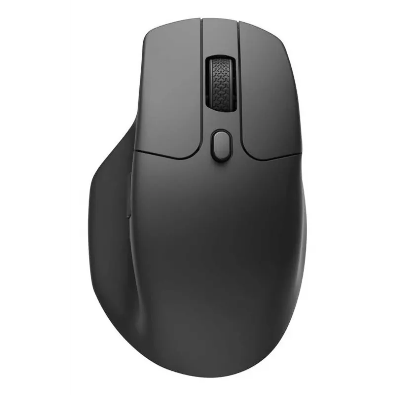 Myš Keychron M6 pravácka univerzálna — optická, RF bezdrôtová + Bluetooth + USB-C, 30000 DPI, čierna