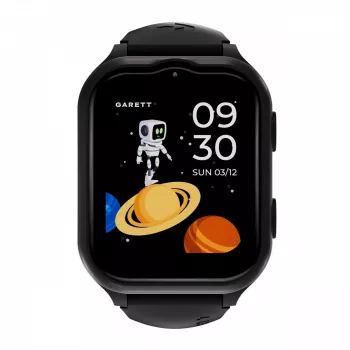 Detské smart hodinky Garett Kids eSim 4G čierne