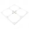 Rám ventilátora pre radiátor Watercool MO-RA IV 400 – kompatibilný s 200 mm ventilátormi, biely