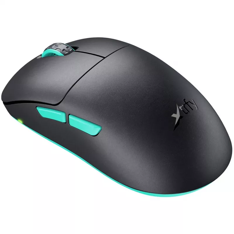 Xtrfy M8 káblová/bezdrôtová herná myš 400-26000 CPI Low Front ultralehká jedinečná (M8W-čierna)