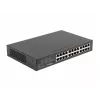 Neřízený switch LANBERG RSGE-24 — 24× Gigabit Ethernet 1U, rack-montovateľný, čierna