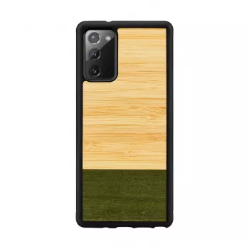 Ochranné puzdro Man and Wood Galaxy Note 20 — bambusový les čierna
