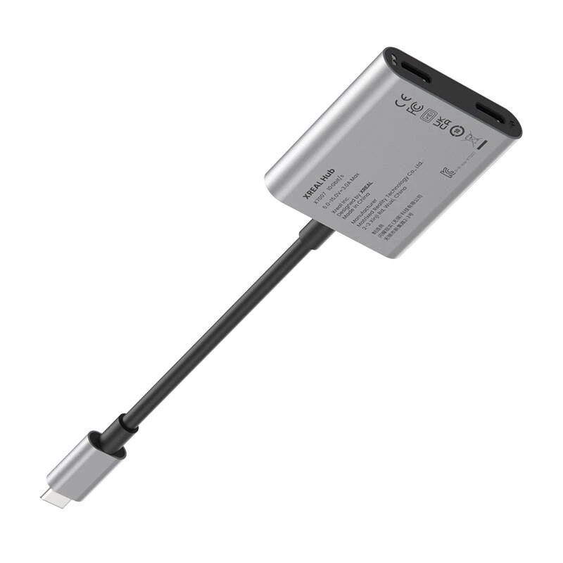 Nabíjací adaptér XREAL HUB od XREAL (model X7007) – USB napájací zdroj pre zariadenia XREAL