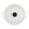 Le Creuset 71901107160100 mini holandská pekáč, 0,25 L, biela