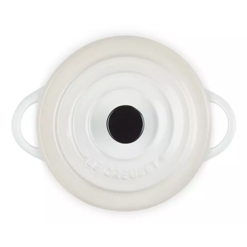 Le Creuset 71901107160100 mini holandská pekáč, 0,25 L, biela