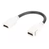 Digitus HDMI 2.0 Keystone modul s 12 cm káblom (konektor samica/konektor samica)