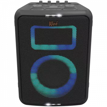 Párty reproduktor KLIPSCH Vegas — káblový & bezdrôtový, basový reproduktor 13,3 cm, 49–20000 Hz, 95 dB, na batérie, čierny