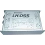 Pasívny DI box Omnitronic LH-055 1-kanálový — pasívny direkt box pre nástrojové/linkové použitie, 1 vstup, symetrický XLR výstup