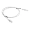 LANBERG Cat6 U/UTP RJ-45 sieťový kábel PCU6-10CC-0100-S, 1 m, sivý