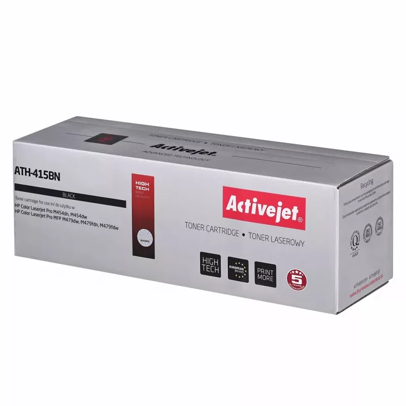 Activejet ATH-415BN toner (náhrada za HP 415A W2030A; Supreme; 2 400 strán; čierny) s čipom