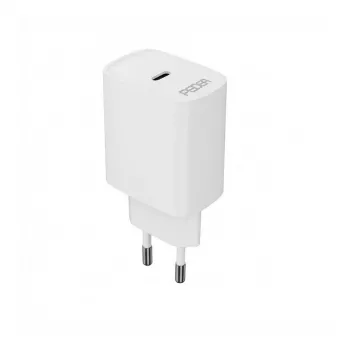 PEDEA USB-C cestovná nabíjačka 20W Power Delivery biela (60040103)
