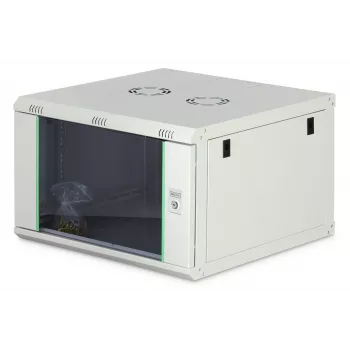 Nástenný rack DIGITUS Dynamic‑N 7U 19 palcov 600x600 mm, nezmontovaný, IP20, zámok na kľúč