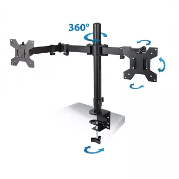 Esperanza ERW018 stolový držiak na dva monitory 10-27'' do 8 kg