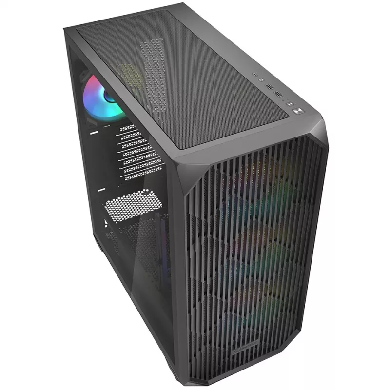 Sharkoon AK3 RGB Midi Tower čierna