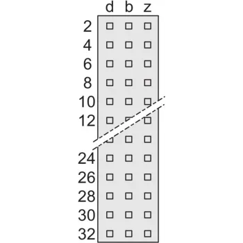 Schroff Pentair Techn. zásuvná lišta 69001-712 (69001712)