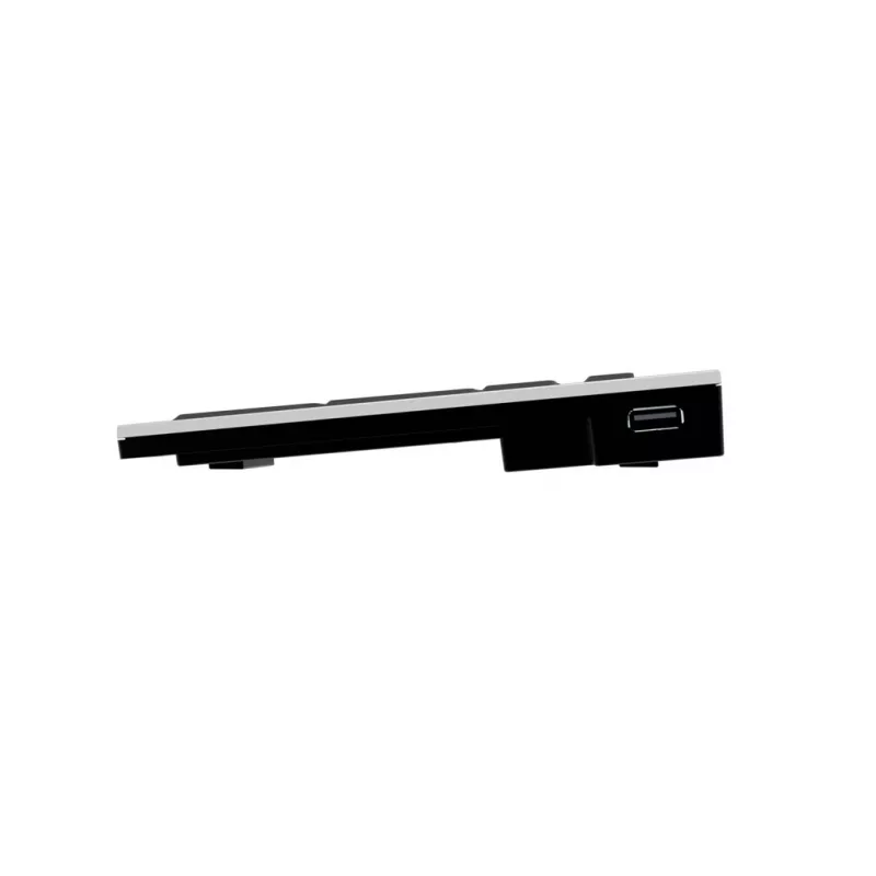 Logickeyboard LKB-MCOM4-AJPU-FR klávesnica USB AZERTY francúzska strieborná (LKB-MCOM4-AJPU-FR)