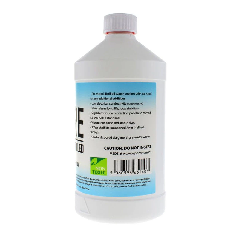 XSPC Pure chladiaca kvapalina, 1 liter – číra, UV