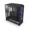 PC skriňa NZXT H9 Flow RGB Midi Tower čierna