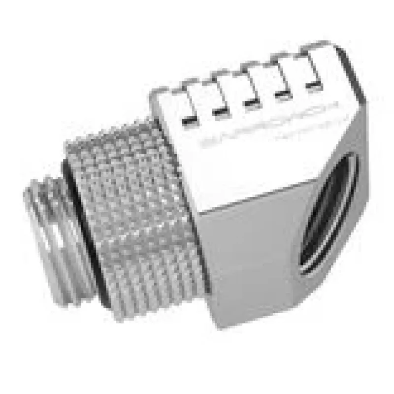 Barrow adaptér 45° G1/4 samica-samica (FBFTWT45-V2 S) strieborný
