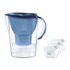 Filtračná kanvica BRITA Marella 2,4 l s 3 kartušami Pure Performance, Maxtra Pro, modrá