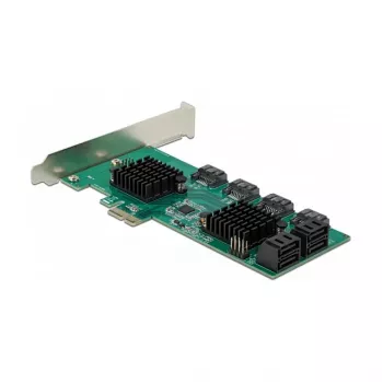 DeLOCK 8-portová SATA PCI Express x1 karta Low-Profile formát