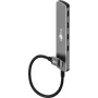 Goobay slim 4-portový USB hub USB-C na 5 Gbit/s - -konektor samec USB 3.2> 4x (79160)