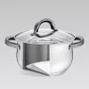 MAESTRO MR-3522-6M-BLACK 6-dielna sada hrncov