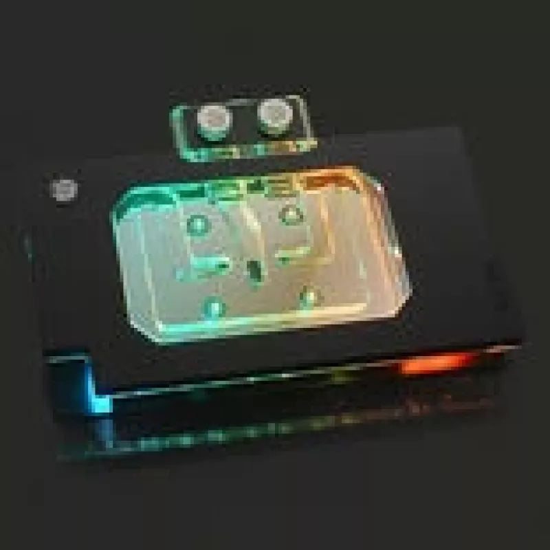 Vodný chladič BitsPower NEBULA V2 TUF Gaming RTX 5090, ARGB, akryl, čierny