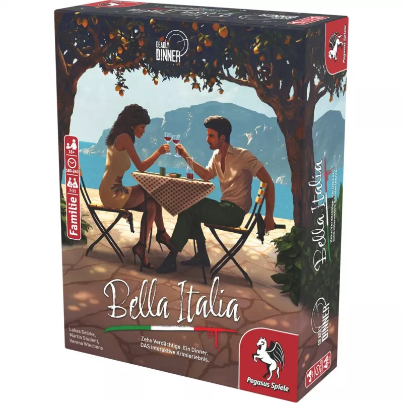 Deadly Dinner - Bella Italia, spoločenská hra