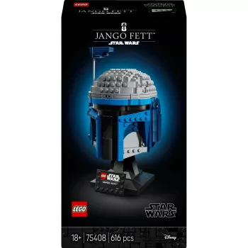 LEGO Star Wars zberateľský doplnok prilby Jango Fett 75408 — 616 dielov, 210×120×110 mm výstavný model