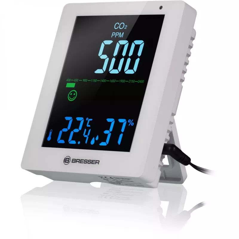 Merač kvality vzduchu Bresser Optics 7004020GYE000 CO2 teplota 0–50°C