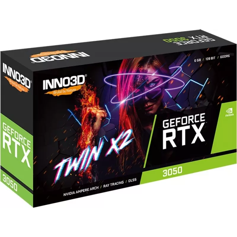 Grafická karta Inno3D GeForce RTX 3050 6 GB GDDR6