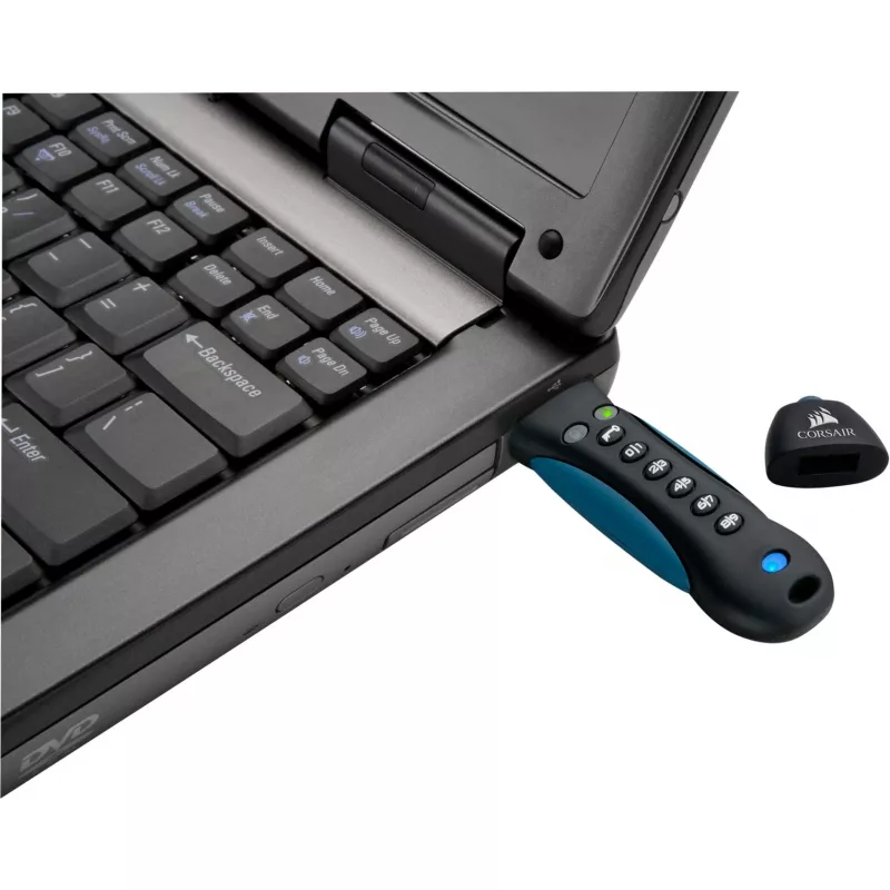 CORSAIR Flash Padlock 3 128 GB bezpečný USB 3.0 flash disk s klávesnicou bezpečné 256-bitové hardvérové AES šifrovanie