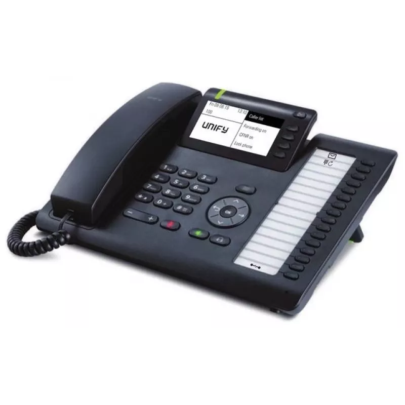 Unify OpenScape DeskPhone CP400T IP telefón čierny TFT