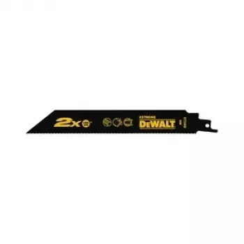 DeWALT DT2408L-QZ čepeľ do priamočiarej skladačky/skladačky/šabľovej píly čepeľ do priamočiarej píly vysokouhlíková oceľ (HCS) 5 ks