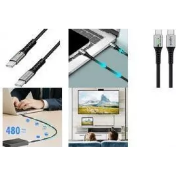 Logilink CU0422 USB kábel čierny