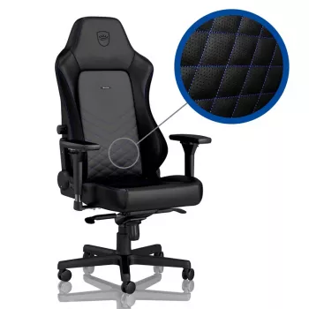 noblechairs HERO gamingová stolička - čierna/modrá